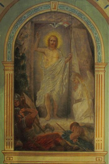 Jezus verrijst uit de doden, Binnenkapel St. Augustinuskerk