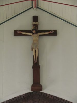 Kruis boven abscis, St. Jozefkerk