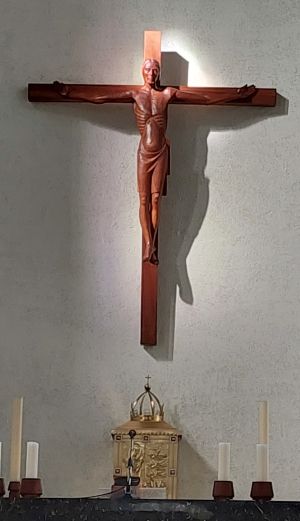 Kruis in abscis, Mariakerk